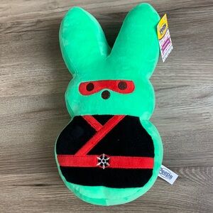 Ninja Warrior Peeps Bunny Plush Toy Peep Doll Dandee Dan Dee 12” Rabbit Easter 🆕